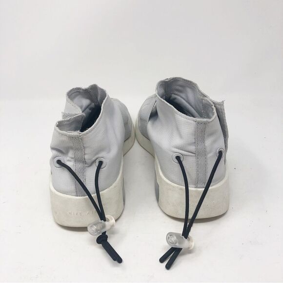 NIKE AIR x FEAR OF GOD | Pure Platinum & Black Sail Moccasin Sneakers Men’s 6.5 main image 11